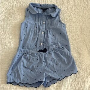 Nautica toddler summer outfit